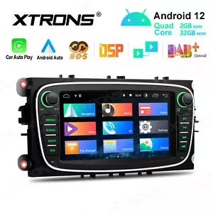 For Ford Focus Mondeo 7" Android 12 Car GPS Navi Radio Stereo CarPlay Head Unit - Picture 1 of 12