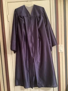 Unbranded Blue Graduation Gown 5’ 3” - 5’5” - Motar Board - Choir Robe - Picture 1 of 4