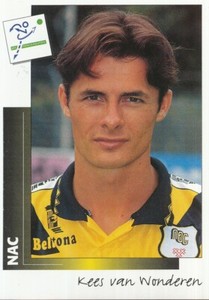 249 KEES VAN WONDERREN # NETHERLANDS NAC.BREDA STICKER SANDWICHES VOETBAL 96