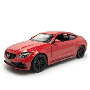 1:32 C63S AMG Metall Modellauto Spielzeug fur Kinder Geschenk Rot - Bild 1 von 13