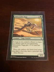 Magic the Gathering Hour of Devastation Sidewinder Naga - Picture 1 of 2