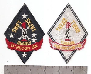 #095 USMC 1ST RECON BATTILION PATCH - Picture 1 of 1