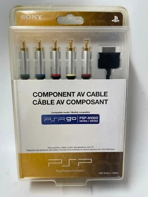 Sealed Sony Playstation PSP Go Component AV Cable PSP-N1000 PSP-N180 U Brand New - Image 1 of 4