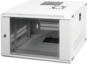 6RU Wall Mount Network Cabinet, Data Server Rack Enclosure with Lockable Glass D - Picture 1 of 12