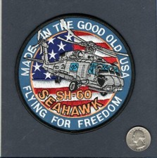 SH-60 SH-60B SH-60F Seahawk US Marine Hsl Hsc HSM Hubschrauber Geschwader Patch