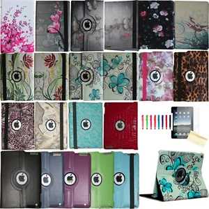 Case for iPad Air 3 (3rd) 10.5 inch 2019 Rotating Stand Smart Cover Magnetic - Picture 1 of 53