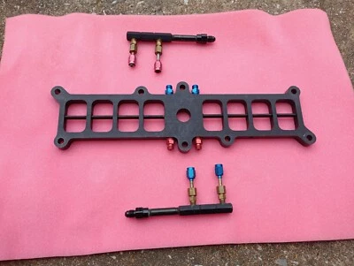 Ford Mustang 1986-1995 5,0 L Edelbrock Performer placa de óxido nitroso nuevo en stock GT LX Foto 1 de 4