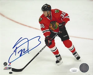 KRIS VERSTEEG Chicago Blackhawks signed 8x10 photo w/Schwartz Sports COA - Picture 1 of 1