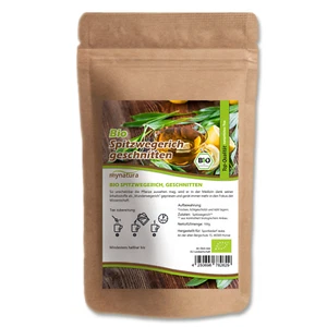 Mynatura Bio Spitzwegerich geschnitten 1000g I Tee Vegan heimische Kräuterkunde - Bild 1 von 6