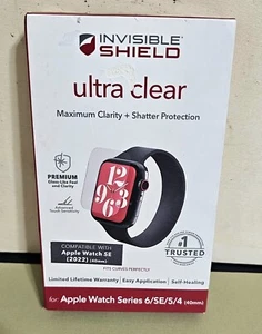  Protector Invisible Ultra Transparente para AppleWatch Series 6/SE/5/4 *40MM - Imagen 1 de 4
