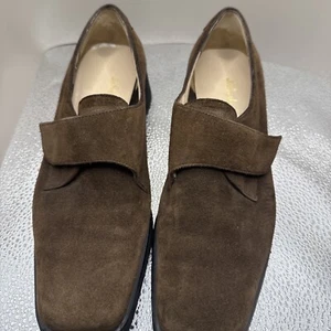 Salvatore Ferragamo Damen Braun Wildleder Halbschuhe Größe US 6 B - Bild 1 von 9