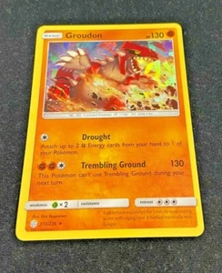 Groudon - 113/236 Cosmic Eclipse Theme Deck (Pokemon) Cracked Ice Holo - Bild 1 von 2