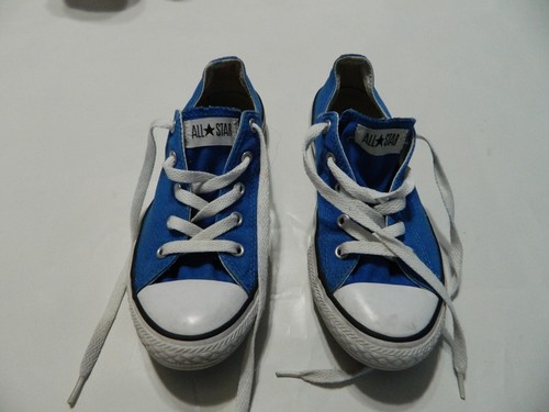 Sneakers basse blu Converse All Star Chuck Taylor taglia 3