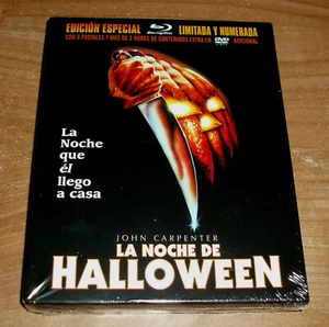 La Noche de Halloween (Halloween) Limitada (Blu-Ray+DVD+8 Postales) Nuevo A-B-C - Imagen 1 de 6