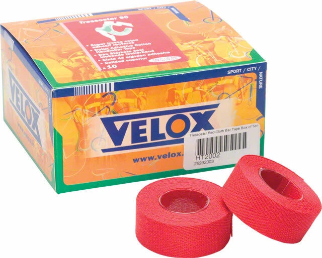 Tressostar Red Cloth Bar Tape Single Roll - Image 1 of 1