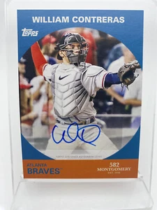 2022 Topps 582 Montgomery Club Set 5 #18A William Contreras Auto - Bild 1 von 2