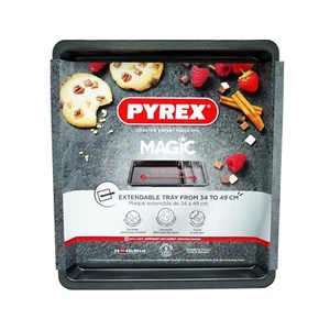 Pyrex Magic Extendable Universal Oven Tray 34cm To 49cm Made in Germany - Picture 1 of 4