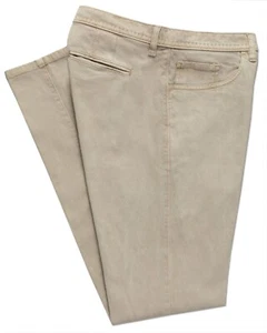 Turtleson Golf Bristol Twill Hybrid 5-Pocket Chinos - Khaki - Size 36 36W 34L - Picture 1 of 2