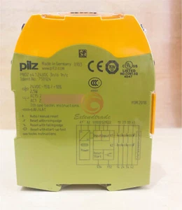 Ein gebrauchtes Pilz Sicherheitsrelais 750124 PNOZ s4.1 24VDC - Bild 1 von 1