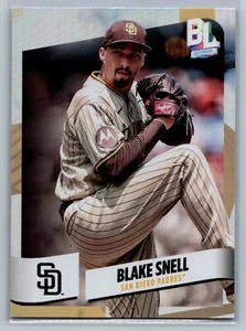 Lámina poco común Topps Big League #219 Blake Snell 2024 - Imagen 1 de 2