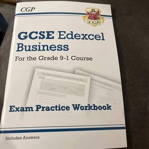 GCSE Business Edexcel Exam Practice Workbook (includes Answers): superb for the - Picture 1 of 3