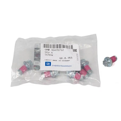 6x ORIGINAL GM Opel Schraube Torxschraube für Druckplatte M8x15 90470712 - Bild 1 von 2