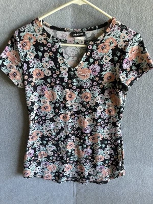Camiseta Joe Boxer Mujer Floral Manga Corta Cuello Redondo Multicolor Talla M Foto 1 de 4