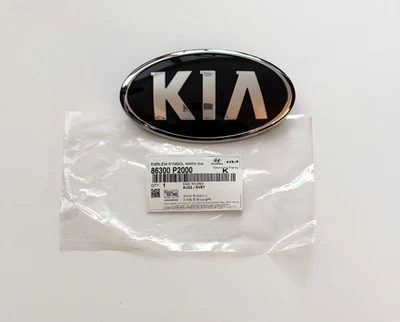 Rejilla delantera original OEM "KIA" emblema 86300-P2000 para Kia Sorento 2021-2023 Foto 1 de 2