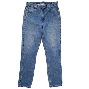 Carhartt Denim Jeans Herren Größe 36x36 Arbeitshose BD0018-M gebeizt blau Normcore " - Bild 1 von 13