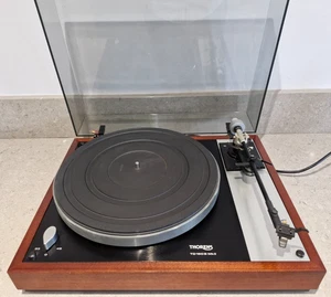 THORENS TD160 B MKII TURNTABLE WITH ADC AT-1 TONEARM & SERIES 1 CARTRIDGE BOXED - Picture 1 of 20