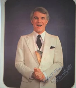 Vintage 70er STEVE MARTIN Bügelbild T-Shirt Transfer Beste Fische Schauspieler Komiker - Bild 1 von 1