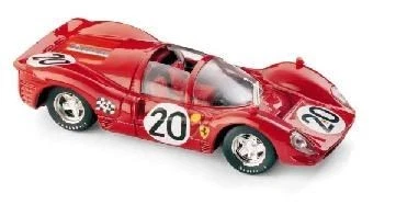 Brumm BM0160 FERRARI 330 P 4 SPIDER N.20 34th LM 1967 AMON-VACCARELLA 1:43 Model - Immagine 1 di 1