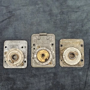 Vintage Yale/S&G Kombinationstresor Safe Schloss Rückplatte & Zifferblätter Schlosser - Bild 1 von 15