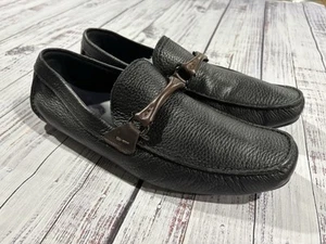 Men’s Salvatore Ferragamo Shoes Sz 9.5 EE Driving Loafer Excellent Condition - Picture 1 of 10