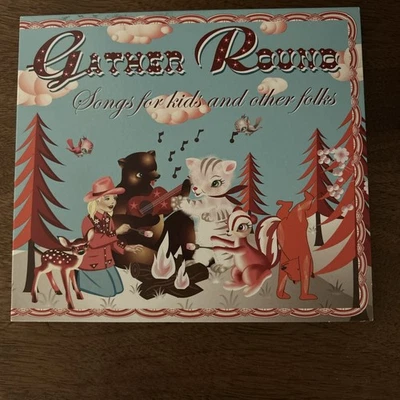 Starbucks/Hear Music "GATHER ROUND" (CD 2004) Zanes/Seeger/Dylan   - Image 1 of 4