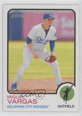 2022 Topps Heritage Minor League Edition Miguel Vargas #196 - Image 1 of 2