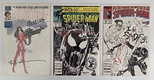 BILL SIENKIEWICZ ALLE SIGNIERT (3) COMIC LOT Spider-Man Elektra NM/M 9.8 - Bild 1 von 5