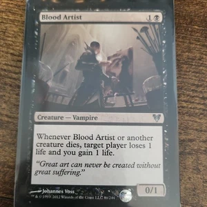1x BLOOD ARTIST - Vampire - Jump Start/ Masters/Avacyn MTG - Magic the Gathering - Bild 1 von 1