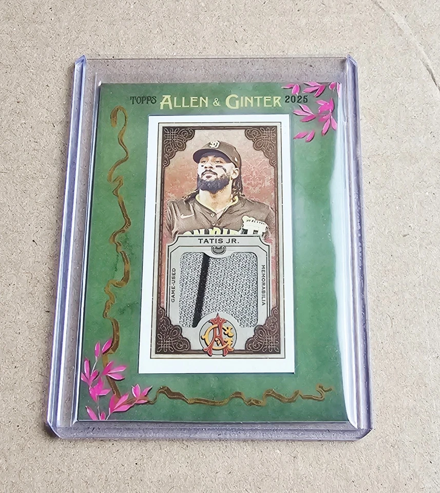 2025 ALLEN GINTER FERNANDO TATIS MINI ACETATO JUEGO CAMISETA USADA RARA SP! Foto 1 de 1