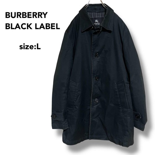 Cappotto BURBERRY Black Label Balmacaan usa dalppone