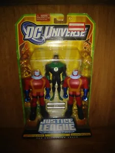 Dc Universe JUSTICE LEAGUE UNLIMITED FAN COLLECTION GREEN LANTERN MANHUNTER ROBO - Picture 1 of 2