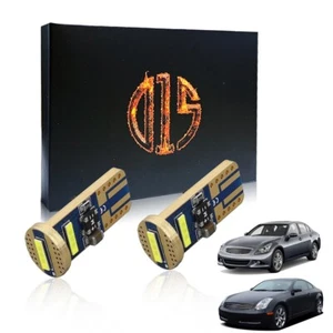 1200LM White T10 194 LED License Plate Light Bulb for 2003-2013 Infiniti G35 G37 - Foto 1 di 4