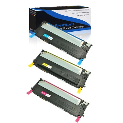 3PK CLT-409S C Y M Color Toner Set For Samsung CLX-3175fn CLX-3175fw CLP-310nk - Image 1 of 4