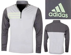 Adidas Golf 3 Stripe Competition 1/2 Zip Pullover Mid Layer - SMALL ONLY RRP£60