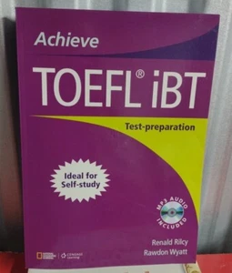 Achieve TOEFL iBT: Student Book with Audio CD: Test-Preparation Guide, Rilcy=- - Picture 1 of 2