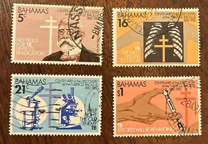 Bahamas: 1982: Complete set of 4 used, SC# 505-508, as shown, Lot #13-01277 - Picture 1 of 2