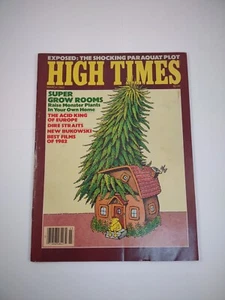 HIGH TIMES PARAQUAT PLOT VINTAGE MARCH 1983 MARIJUANA MAGAZINE WEED 420 NO CF - Picture 1 of 11
