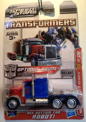 2010 Hasbro Transformers Speed Stars Optimus Prime Metal Heroes Series [3/8] - Image 1 of 2