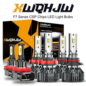 For Honda Accord 2013 2014 2015 Combo LED Headlight Kit High/Low+Fog Light Bulbs - Picture 1 of 8