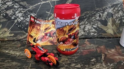CIB LEGO TECHNIC 8510 LAVA RED ROBORIDERS COMPLETE W/MANUAL IN BOX EXCELLENT DL - Image 1 of 4